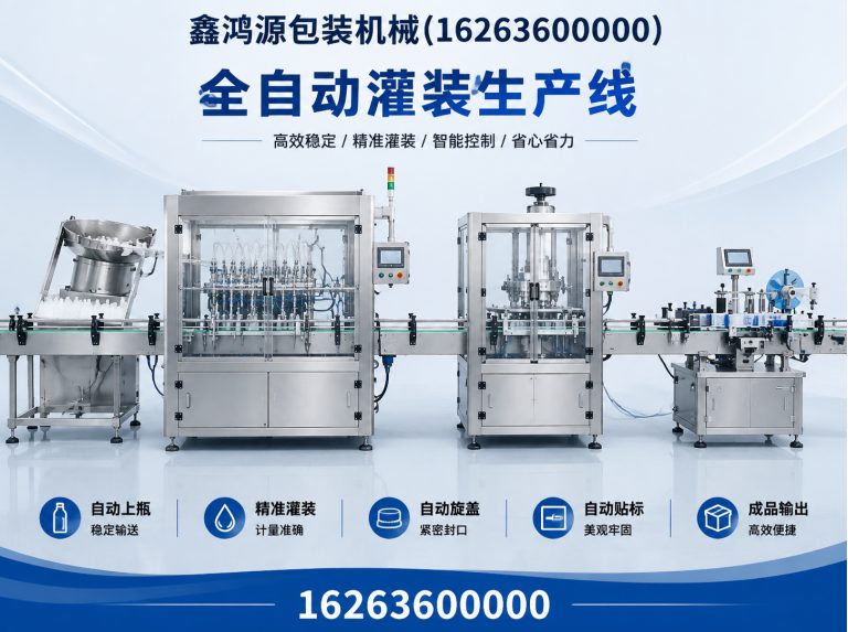 昌乐县鑫鸿源包装机械展示图